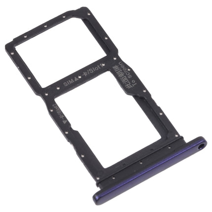 SIM Card Tray + SIM Card Tray / Micro SD Card Tray for Honor 9X (Purple)-garmade.com