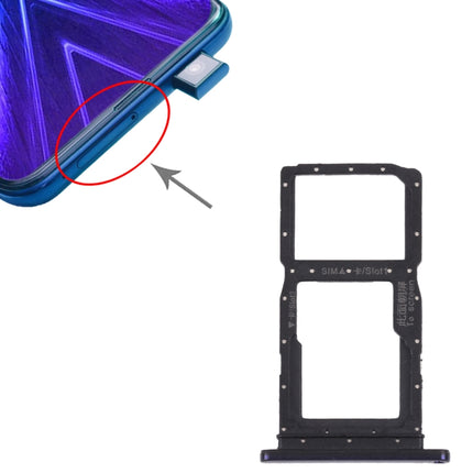 SIM Card Tray + SIM Card Tray / Micro SD Card Tray for Honor 9X (Purple)-garmade.com