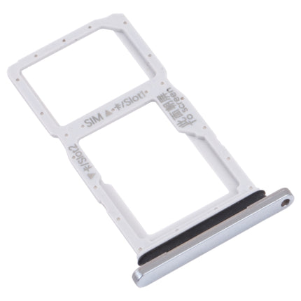 SIM Card Tray + SIM Card Tray / Micro SD Card Tray for Honor 9X (Silver)-garmade.com