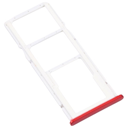 SIM Card Tray + SIM Card Tray + Micro SD Card Tray for Honor 7C (Red)-garmade.com