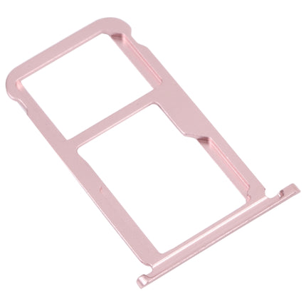 SIM Card Tray + SIM Card Tray / Micro SD Card Tray for Honor Mate 9 Lite (Pink)-garmade.com