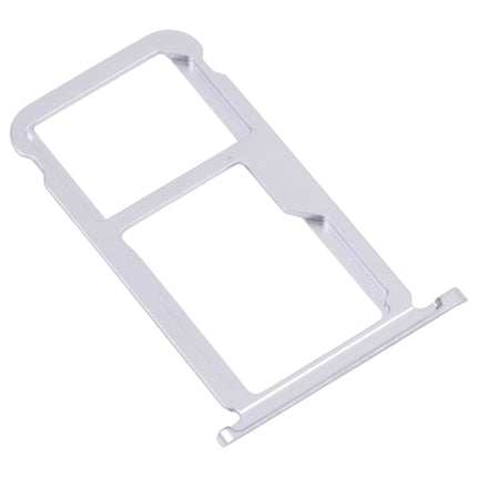 SIM Card Tray + SIM Card Tray / Micro SD Card Tray for Honor Mate 9 Lite (Grey)-garmade.com