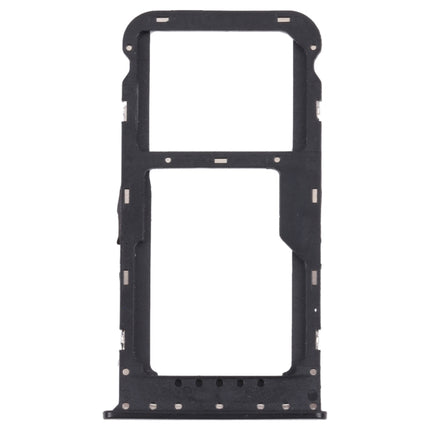 SIM Card Tray + SIM Card Tray / Micro SD Card Tray for Honor 6C Pro (Black)-garmade.com