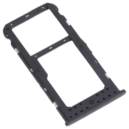 SIM Card Tray + SIM Card Tray / Micro SD Card Tray for Honor 6C Pro (Black)-garmade.com