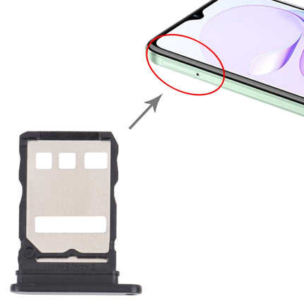SIM Card Tray + SIM Card Tray for Huawei Nzone S7 5G (Black)-garmade.com