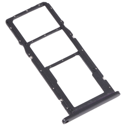 SIM Card Tray + SIM Card Tray / Micro SD Card Tray for Huawei Enjoy 20e (Black)-garmade.com