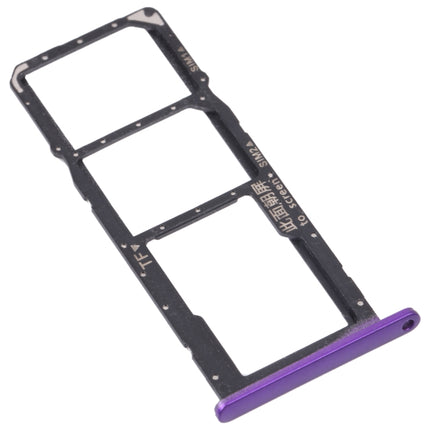 SIM Card Tray + SIM Card Tray / Micro SD Card Tray for Huawei Enjoy 20e (Purple)-garmade.com