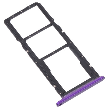 SIM Card Tray + SIM Card Tray / Micro SD Card Tray for Huawei Enjoy 20e (Purple)-garmade.com