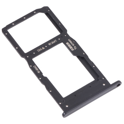 SIM Card Tray + SIM Card Tray / Micro SD Card Tray for Huawei Nova Y60 (Black)-garmade.com