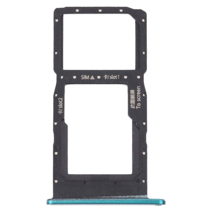 SIM Card Tray + SIM Card Tray / Micro SD Card Tray for Huawei Nova Y60 (Green)-garmade.com