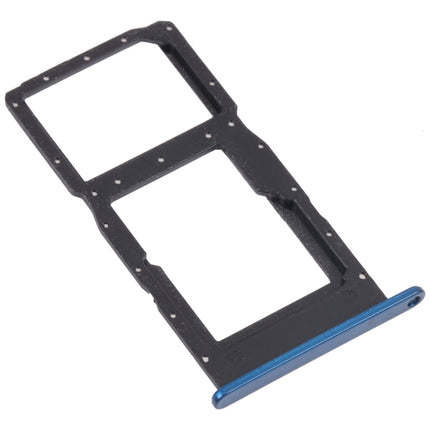 SIM Card Tray + SIM Card Tray / Micro SD Card Tray for Huawei Nova Y60 (Blue)-garmade.com