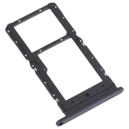 SIM Card Tray + SIM Card Tray / Micro SD Card Tray for Huawei Maimang 10 SE (Black)-garmade.com