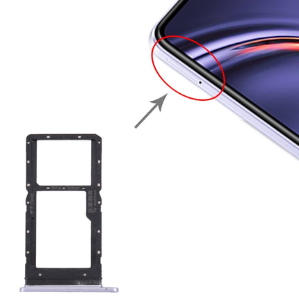 SIM Card Tray + SIM Card Tray / Micro SD Card Tray for Huawei Maimang 10 SE (Purple)-garmade.com