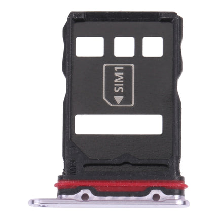 SIM Card Tray + NM Card Tray for Huawei P50 Pro (Pink)-garmade.com