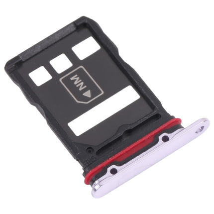 SIM Card Tray + NM Card Tray for Huawei P50 Pro (Pink)-garmade.com