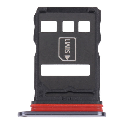 SIM Card Tray + NM Card Tray for Huawei Mate 40E 5G (Black)-garmade.com