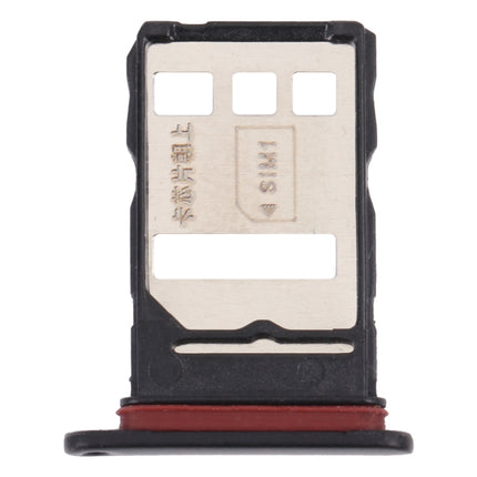 SIM Card Tray + SIM/NM Card Tray for Huawei Y9a (Black)-garmade.com