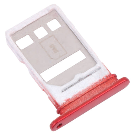 SIM Card Tray + SIM/NM Card Tray for Huawei Y9a(Red)-garmade.com