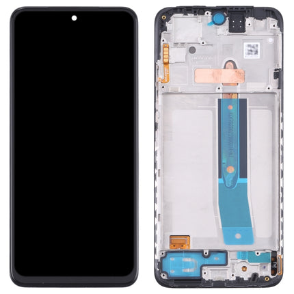 Original AMOLED LCD Screen and Digitizer Full Assembly with Frame for Xiaomi Redmi Note 11 4G 2201117TG-garmade.com