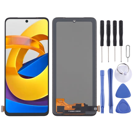 TFT Material LCD Screen and Digitizer Full Assembly for Xiaomi Redmi Note 11 4G/Redmi Note 11S 4G/Poco M4 Pro-garmade.com