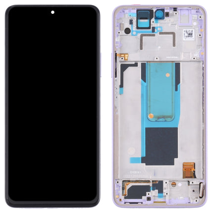 Original LCD Screen and Digitizer Full Assembly with Frame for Xiaomi Redmi Note 11 Pro China/Redmi Note 11 Pro+ 5G/11i/11i HyperCharge(Purple)-garmade.com