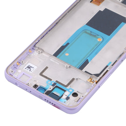 Original LCD Screen and Digitizer Full Assembly with Frame for Xiaomi Redmi Note 11 Pro China/Redmi Note 11 Pro+ 5G/11i/11i HyperCharge(Purple)-garmade.com