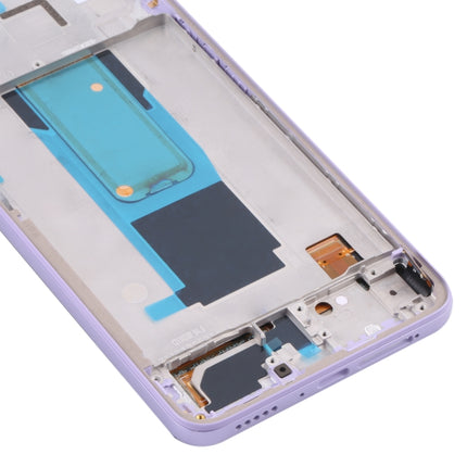 Original LCD Screen and Digitizer Full Assembly with Frame for Xiaomi Redmi Note 11 Pro China/Redmi Note 11 Pro+ 5G/11i/11i HyperCharge(Purple)-garmade.com