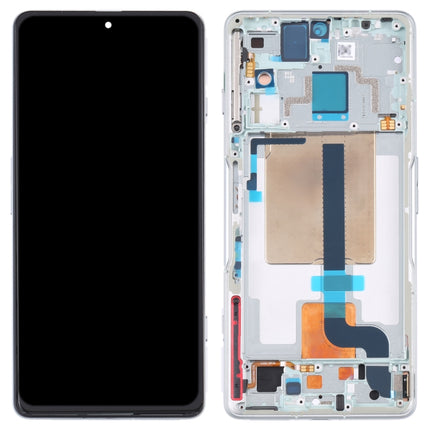 Original LCD Screen and Digitizer Full Assembly with Frame for Xiaomi Redmi K50 Gaming/Poco F4 GT(Green)-garmade.com