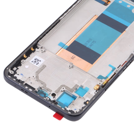 Original LCD Screen for Xiaomi Redmi K40S Digitizer Full Assembly with Frame(Black)-garmade.com