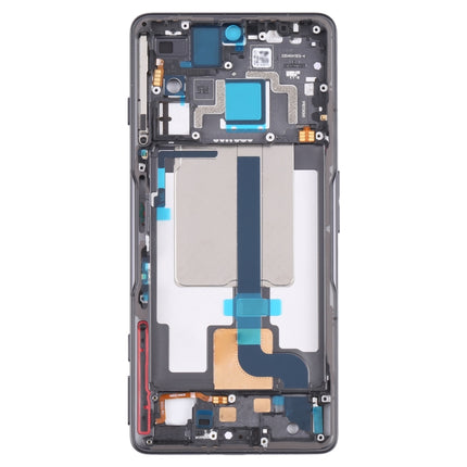 Front Housing LCD Frame Bezel Plate for Xiaomi Redmi K50 Gaming/Poco F4 GT(Black)-garmade.com