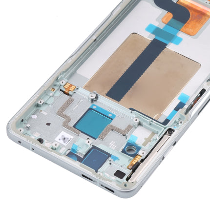 Front Housing LCD Frame Bezel Plate for Xiaomi Redmi K50 Gaming/Poco F4 GT(Green)-garmade.com