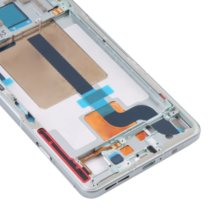 Front Housing LCD Frame Bezel Plate for Xiaomi Redmi K50 Gaming/Poco F4 GT(Green)-garmade.com