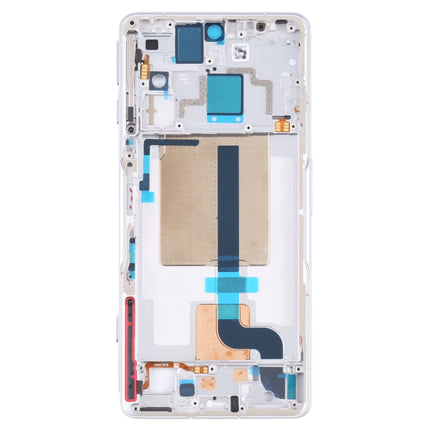 Front Housing LCD Frame Bezel Plate for Xiaomi Redmi K50 Gaming/Poco F4 GT(White)-garmade.com