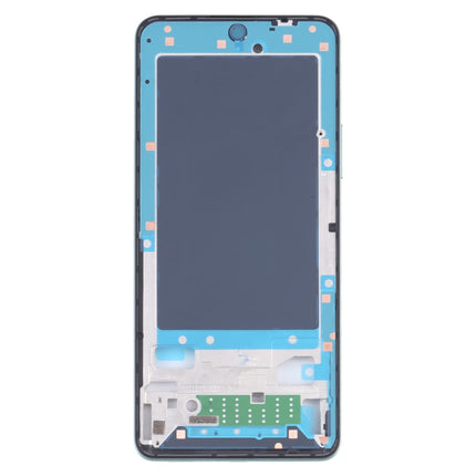 Front Housing LCD Frame Bezel Plate for Xiaomi Redmi K40S / Poco F4(Green)-garmade.com