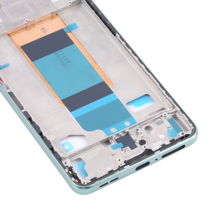 Front Housing LCD Frame Bezel Plate for Xiaomi Redmi K40S / Poco F4(Green)-garmade.com