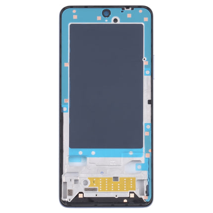 Front Housing LCD Frame Bezel Plate for Xiaomi Redmi K40S / Poco F4(Blue)-garmade.com