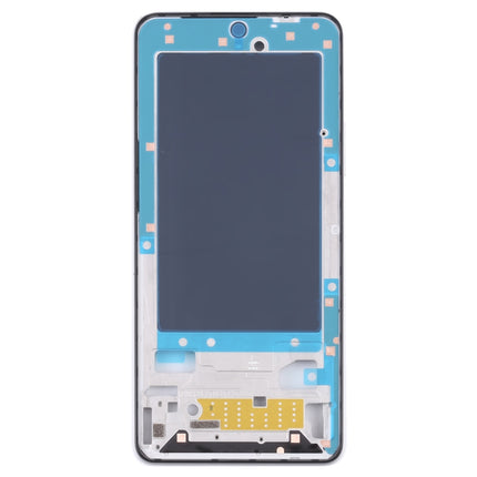 Front Housing LCD Frame Bezel Plate for Xiaomi Redmi K40S / Poco F4(Silver)-garmade.com