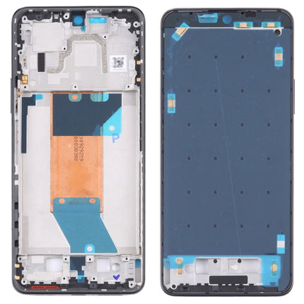 Front Housing LCD Frame Bezel Plate for Xiaomi Redmi K50 / Redmi K50 Pro(Black)-garmade.com