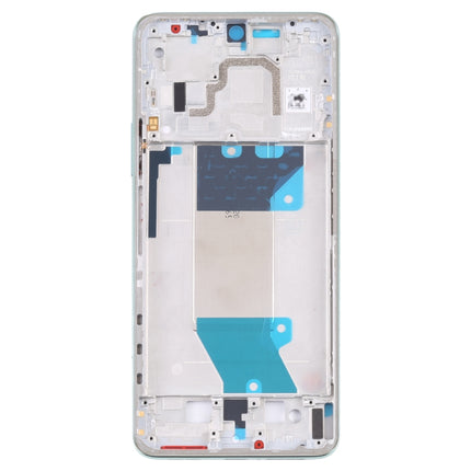 Front Housing LCD Frame Bezel Plate for Xiaomi Redmi K50 / Redmi K50 Pro(Green)-garmade.com