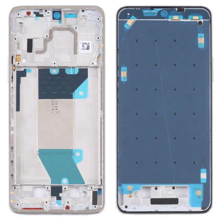 Front Housing LCD Frame Bezel Plate for Xiaomi Redmi K50 / Redmi K50 Pro(Silver)-garmade.com