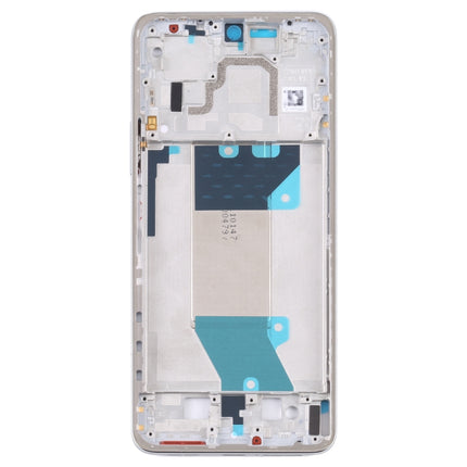 Front Housing LCD Frame Bezel Plate for Xiaomi Redmi K50 / Redmi K50 Pro(Silver)-garmade.com