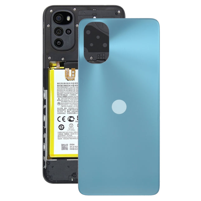Original Battery Back Cover for Motorola Moto G22(Blue)-garmade.com