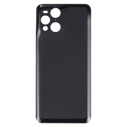 For OPPO Find X3 Pro/Find X3 Battery Back Cover (Black)-garmade.com
