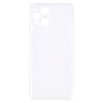 For OPPO Find X3 Pro/Find X3 Battery Back Cover (White)-garmade.com