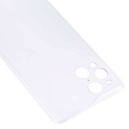 For OPPO Find X3 Pro/Find X3 Battery Back Cover (White)-garmade.com