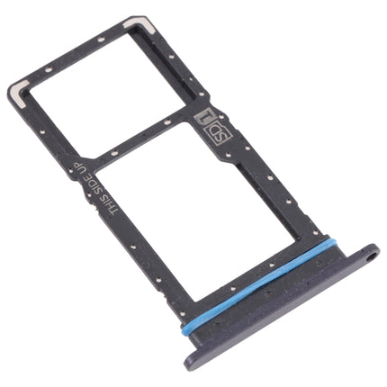 SIM Card Tray + Micro SD Card Tray for Motorola Edge 20 Lite (Black)-garmade.com