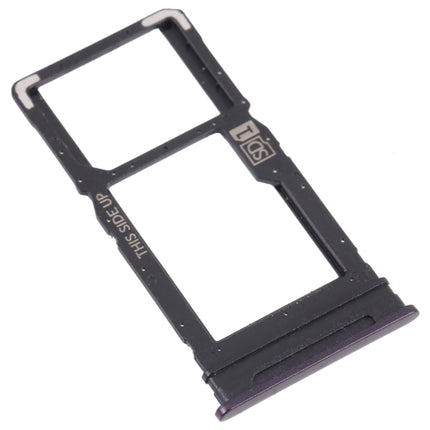 SIM Card Tray + Micro SD Card Tray for Motorola Moto G 5G (Grey)-garmade.com