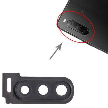 Camera Lens Cover for Sony Xperia 10 II (Black)-garmade.com