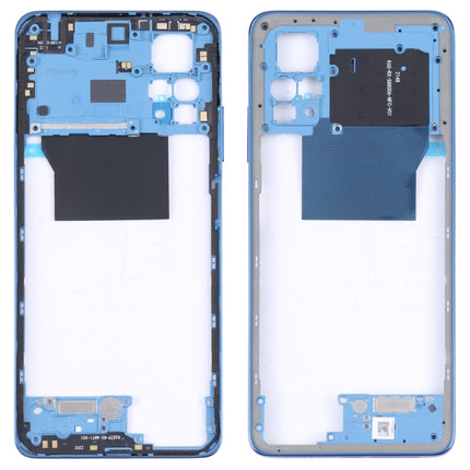 Middle Frame Bezel Plate for Xiaomi Poco X4 Pro 5G/Redmi Note 11E Pro(Dark Blue)-garmade.com