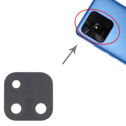 10 PCS Back Camera Lens For Xiaomi Redmi 10C/Redmi 10 India/Redmi 10 Power-garmade.com